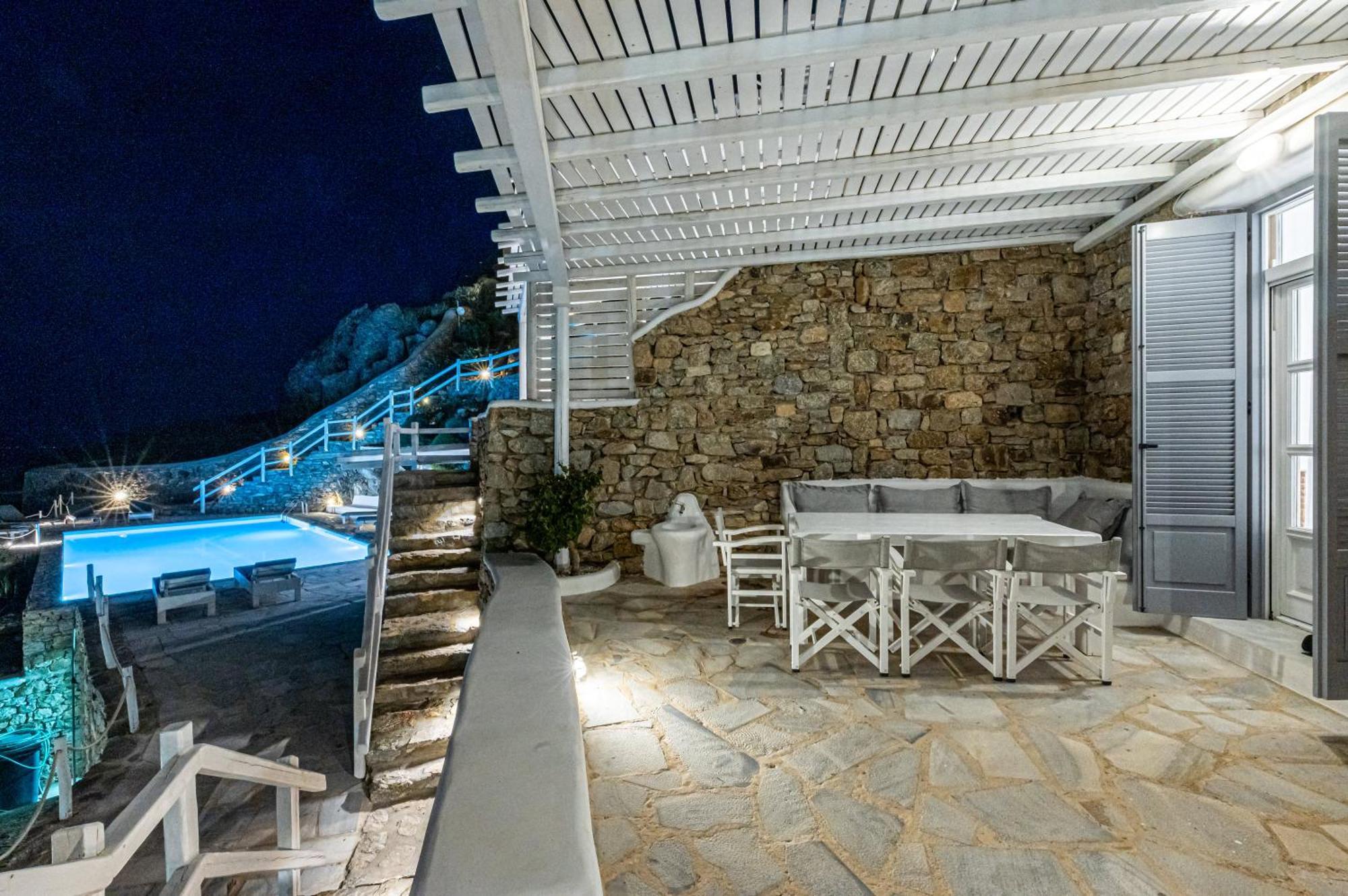 Villa Thelgo Mykonos Psarou  Eksteriør bilde