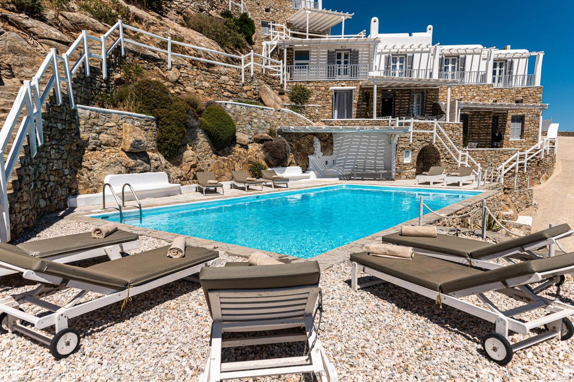 Villa Thelgo Mykonos Psarou  Eksteriør bilde