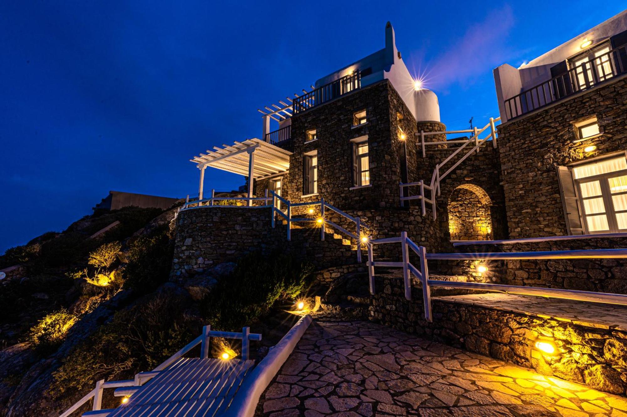 Villa Thelgo Mykonos Psarou  Rom bilde