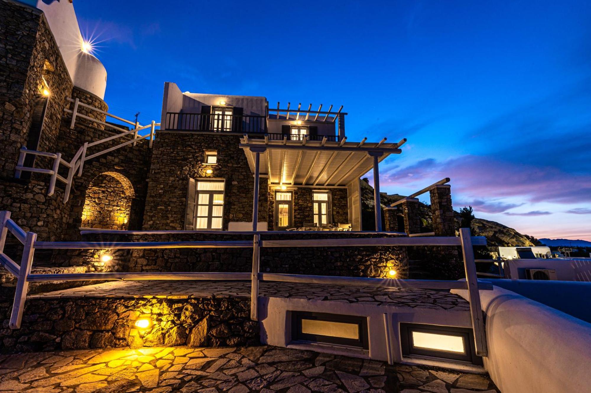 Villa Thelgo Mykonos Psarou  Rom bilde
